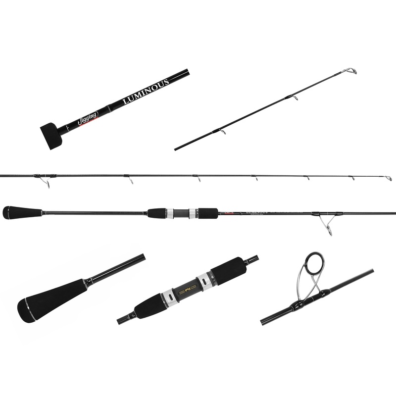 Jigging World Luminous Slow Pitch Spinning Rods JW-LUS651S-ML