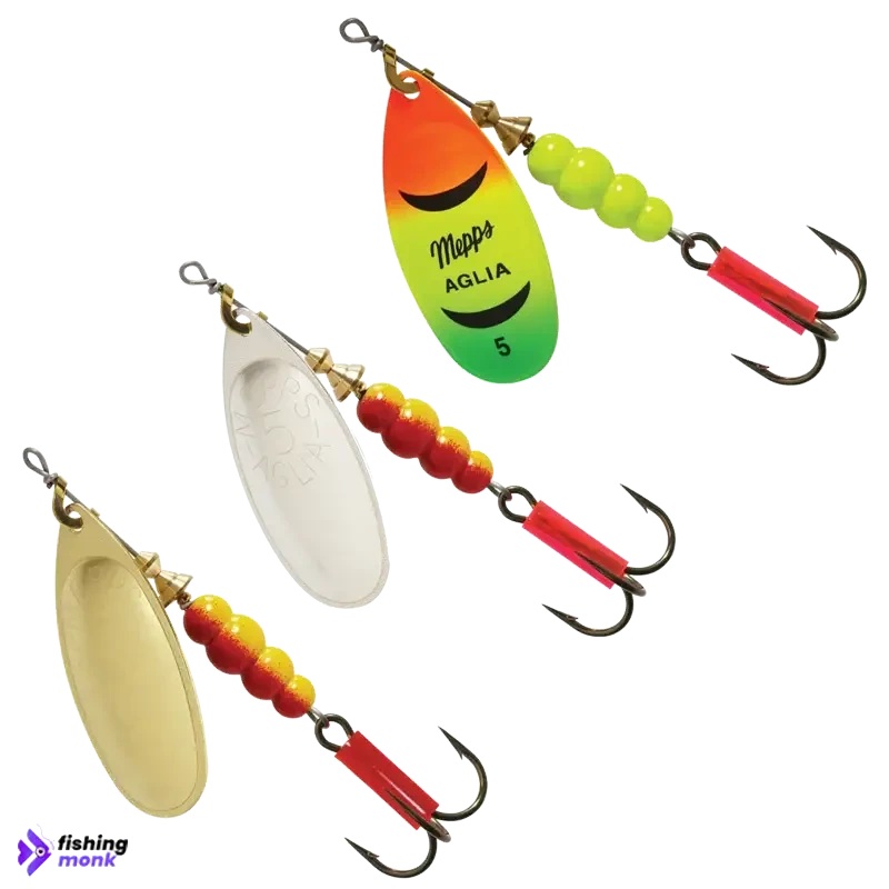 Mepps Aglia Spinner Lure 00 Gold