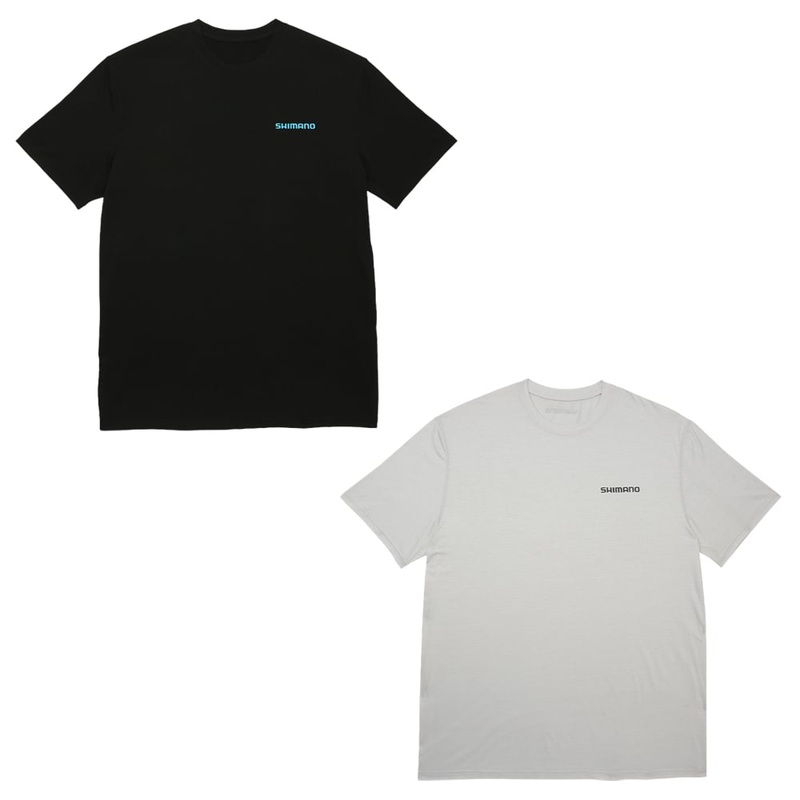 Shimano Short Sleeve Logo Tee Black Small