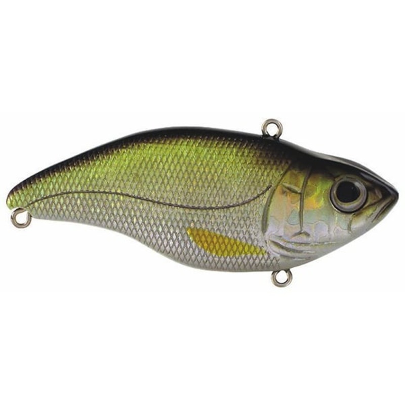 Spro Aruku Shad Lipless Crankbaits 60 (2.33″ – 3/8oz) Chrome Black