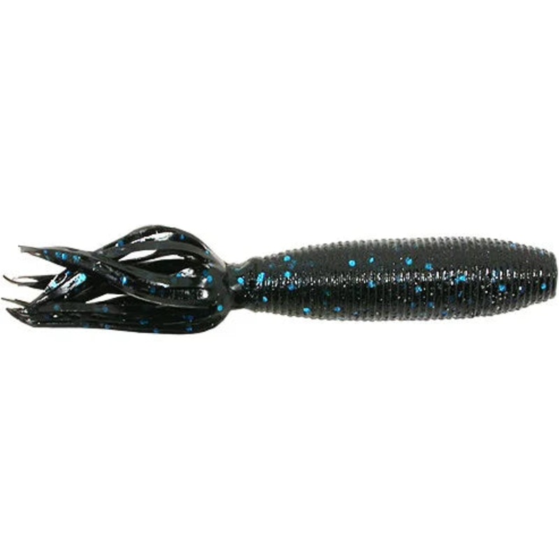 Yamamoto Fat IKA 4″ (10 Pk) Black Blue Glitter