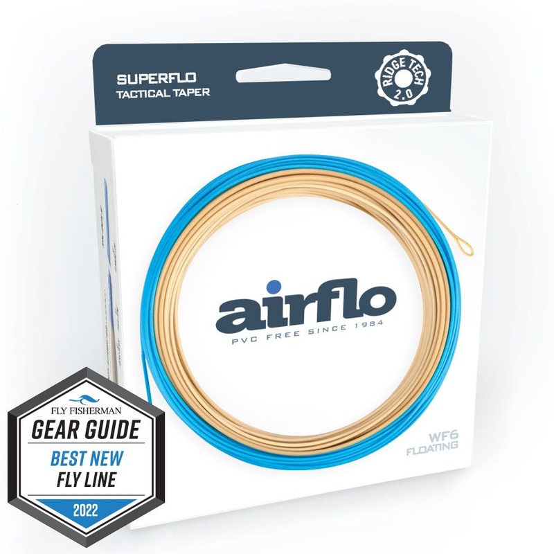 Airflo Superflo Ridge 2.0 Tactical Taper Fly Line WF2 Caddis / Damsel Blue