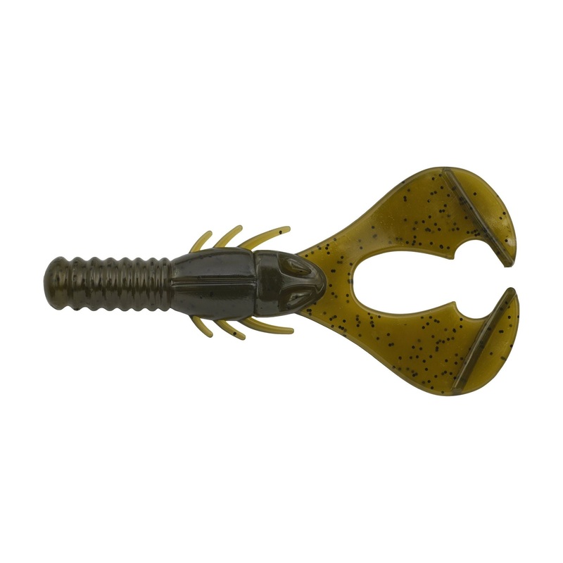 Berkley PowerBait Shape 108 Green Pumpkin 3.5 in