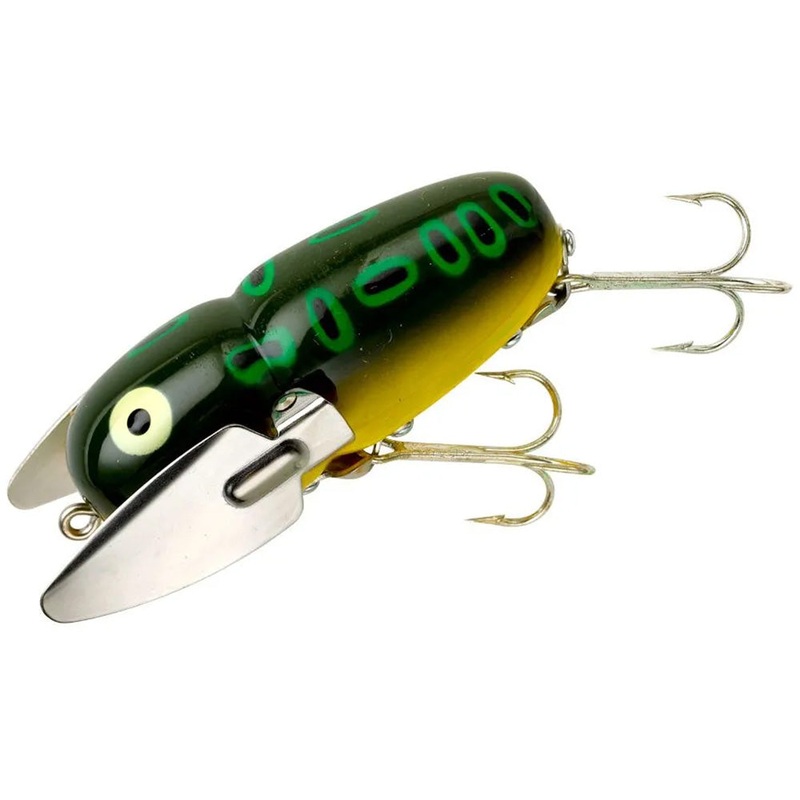 Heddon Crazy Crawler Topwater Crawler – 2.375 Inch Bullfrog 2.375 inch – 5/8 oz