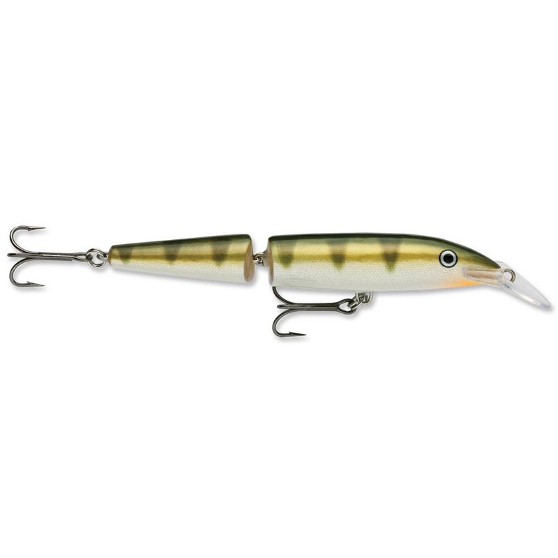 Rapala J13 Jointed 5 1/4 inch Balsa Wood Minnow Blue