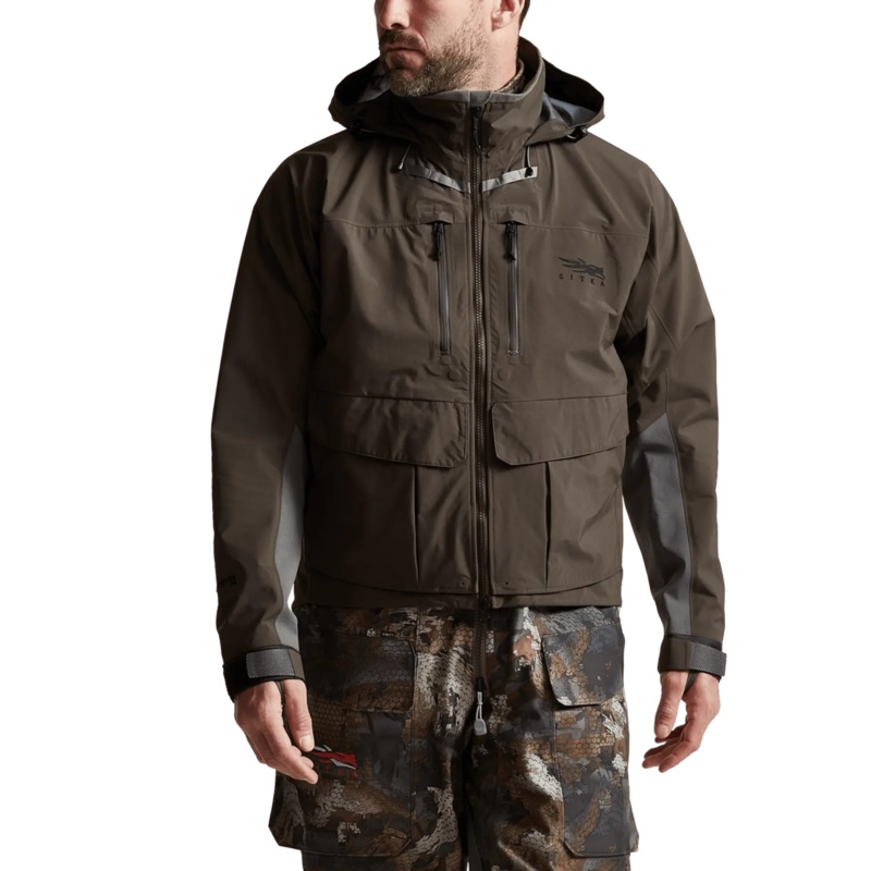 Sitka Delta PRO Wading Jacket – Solid Color Earth M