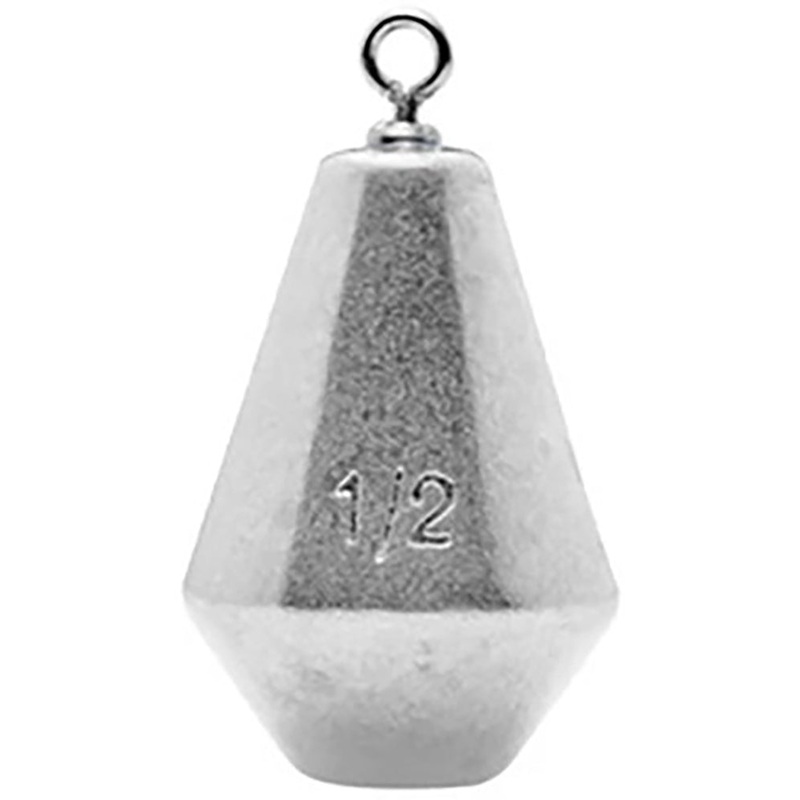 SPRO Tungsten DropShot Sinkers – Short Style Unpainted 1/2 oz – 2 pack