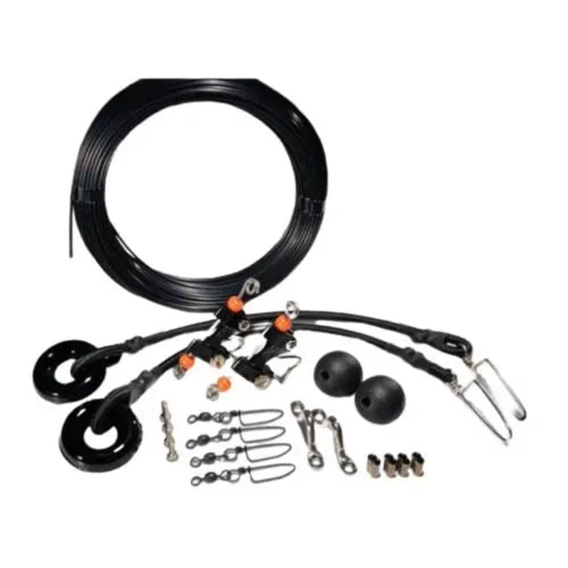 BLACK MARINE OUTRIGGER KIT
