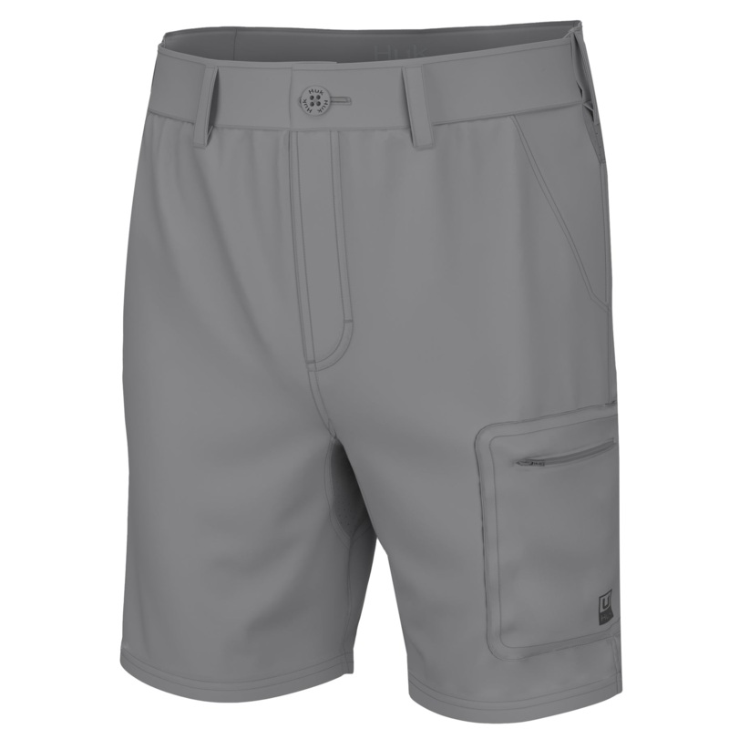 HUK NEXT LEVEL 7″ SHORT Overcast Grey Medium