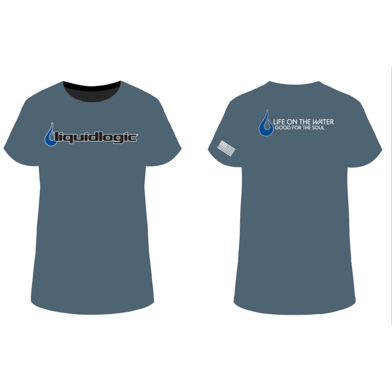 Liquidlogic Slogan Tee Shirt Large