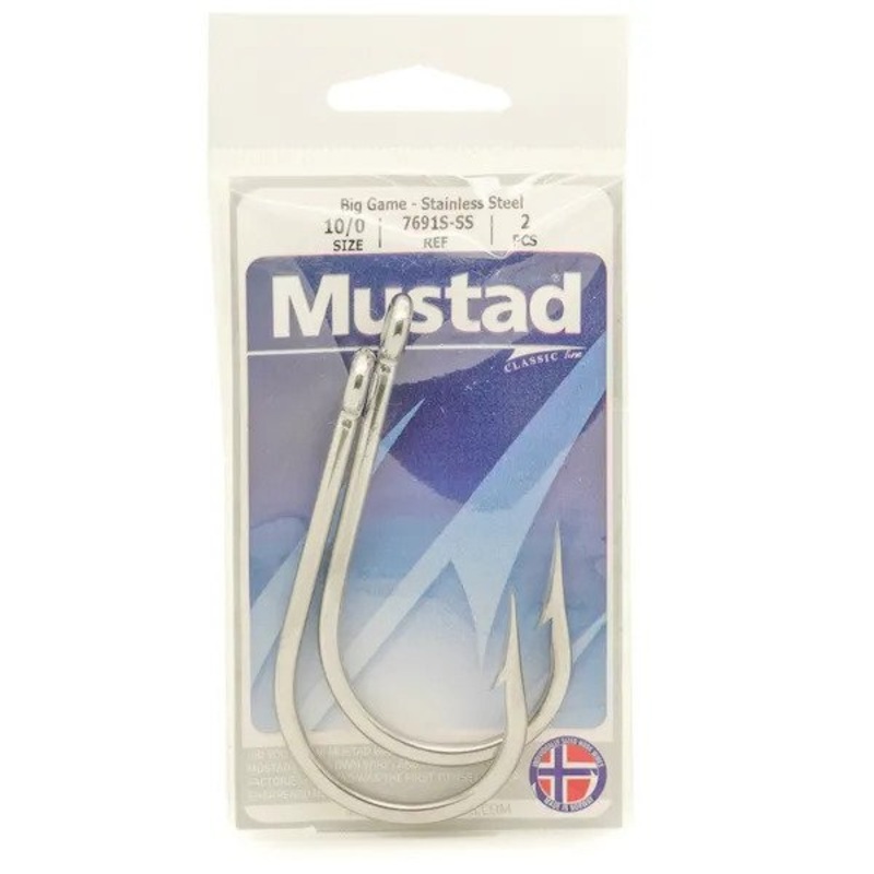 Mustad Southern & Tuna Hook 7/0 (2Pk)