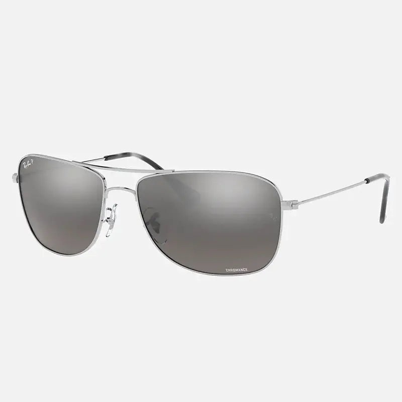 RAY-BAN RB3543 POLORIZED SUNGLASSES GOLD BROWN MIRROR