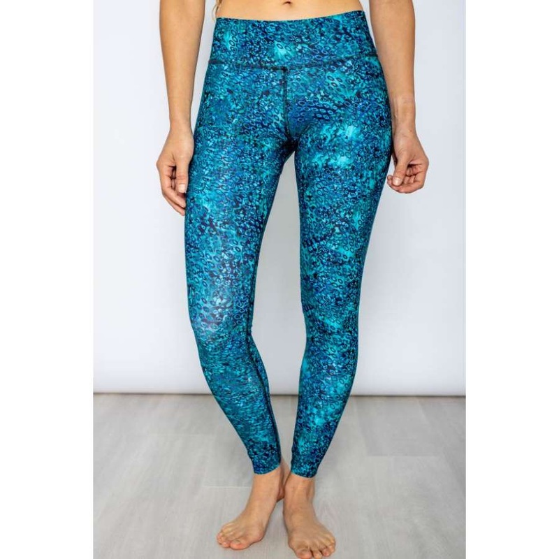 REEL SKIPPER TAHITIAN SUMMER COLLECTION CLASSIC WATER LEGGING COLLECTION WATERCOLOR WAVES M