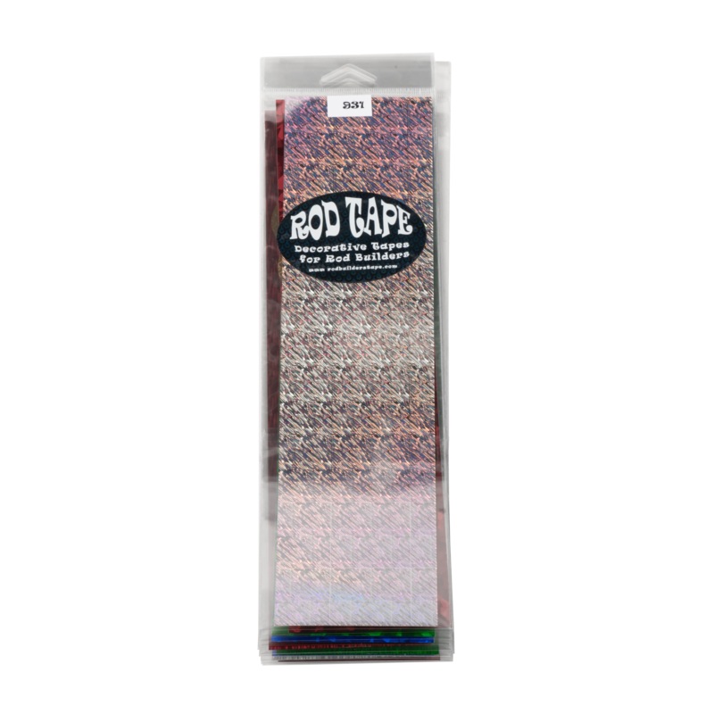 Rod Builders Decorative Tape 123 Blue Mini Plaid