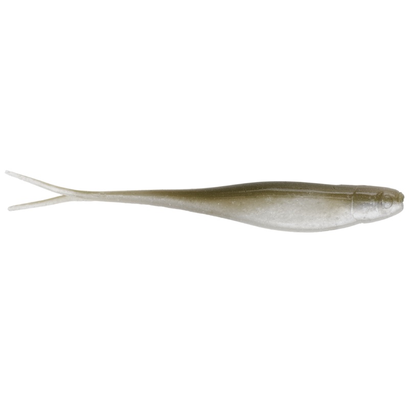Strike King 3X ElazTech Baby Z Too 2 3/4 inch Soft Jerkbait 5 pack Arkansas Shiner