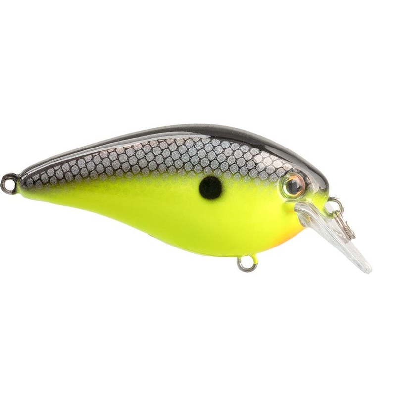 Strike King KVD Elite 1.5 Squarebill Crankbait – 2.25 Inch Chartreuse Baitfish
