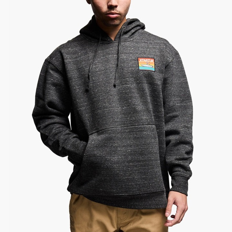 Xtratuf Tri-blend Heavy Weight Hoodie Charcoal Charcoal Grey Medium