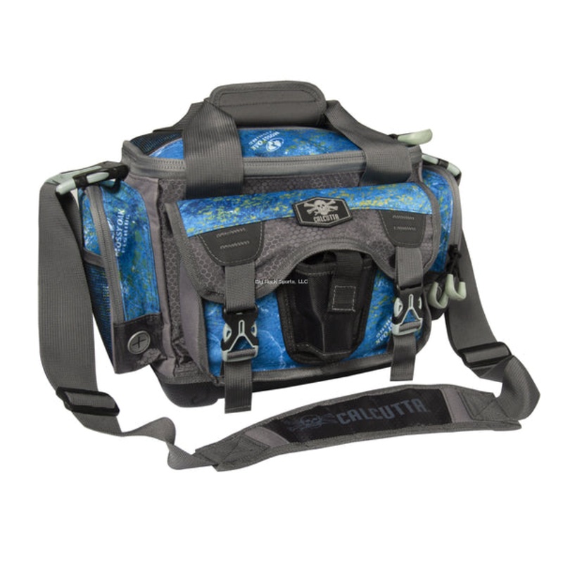 Calcutta Squall Tackle Bag with 4 Trays, Mossy Oak Shoreline 3600