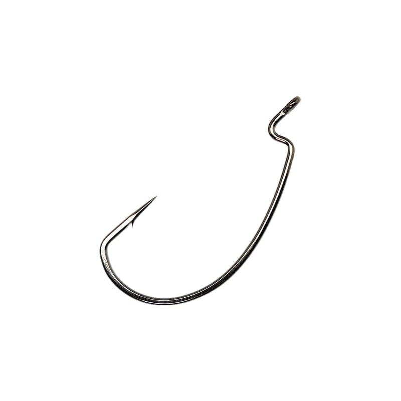 Gamakatsu Superline EWG Hooks Superline EWG (2/0 – Black Nickel – 5pk)
