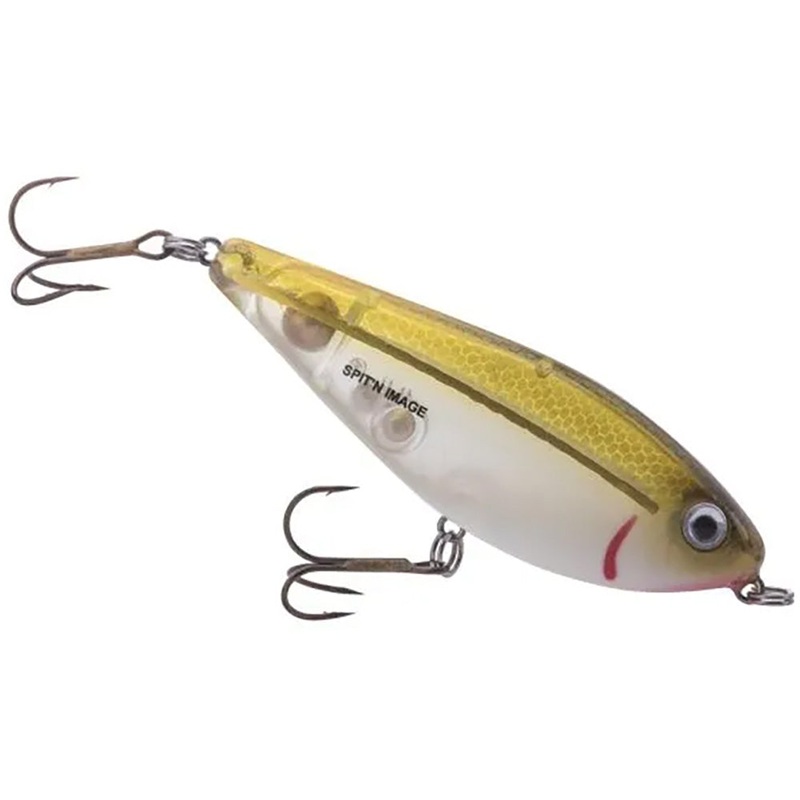Heddon Spit’n Image Topwater Walker – 3.25 Inch Emerald Shiner 3.25 inch – 7/16 oz