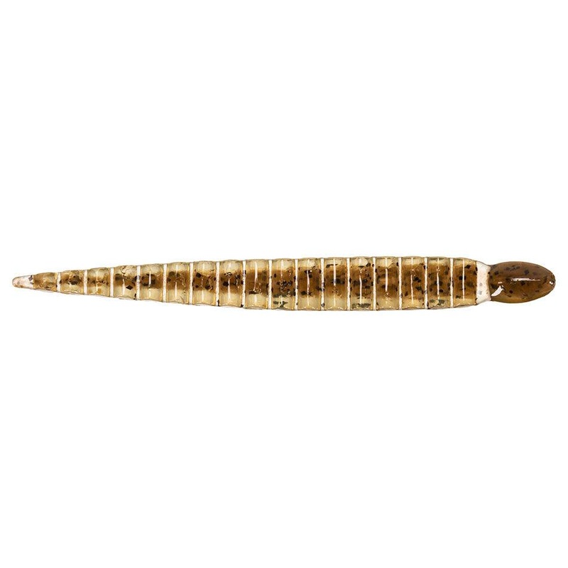 Keitech Custom Leech Softbaits Length: 3″ Green Pumpkin