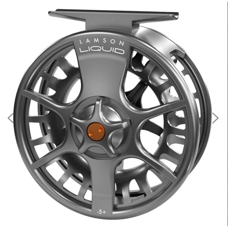 Lamson Liquid S-Series Fly Reel – On Sale Smoke 2/3/4 wt
