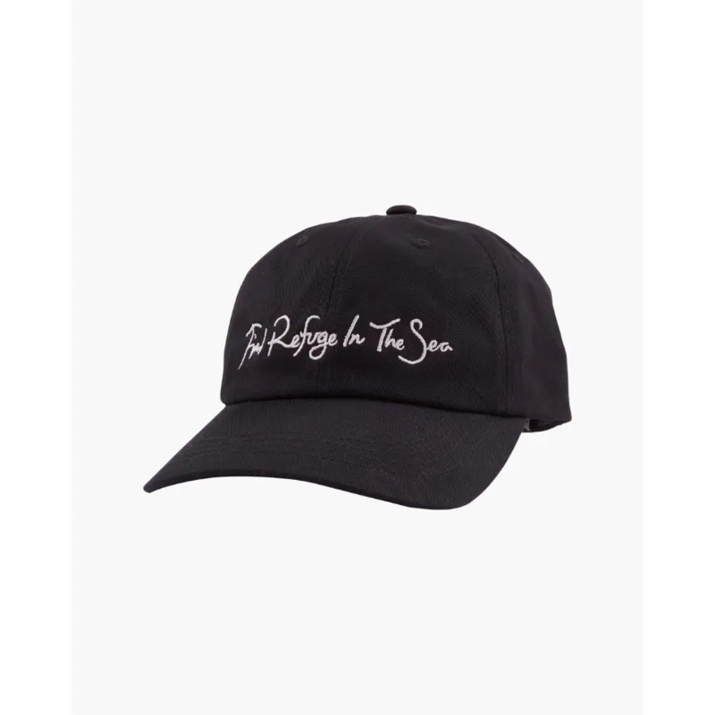 SALTY CREW REFUGE DAD HAT BLACK