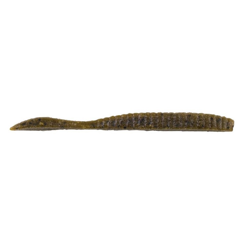 Berkley PowerBait MaxScent Flat Worms 3.6″ Black