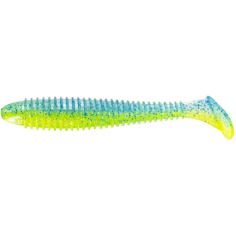 Big Bite Baits Pro Swimmer Paddle Tail Swimbait – 2.8 Inch Albino Shad 2.8 inch