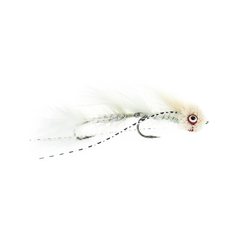 Montana Fly Company Galloup’s Mini Dungeon – White (3-Pack) 6