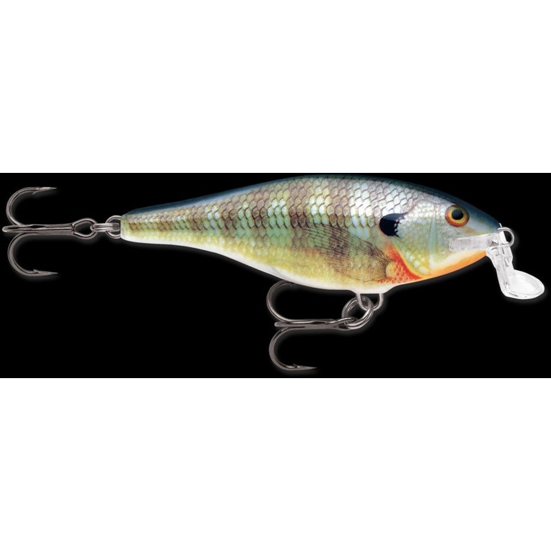 Rapala Shallow Shad Rap Lures Length: 2-3/4″ – Weight: 1/4oz Bluegill