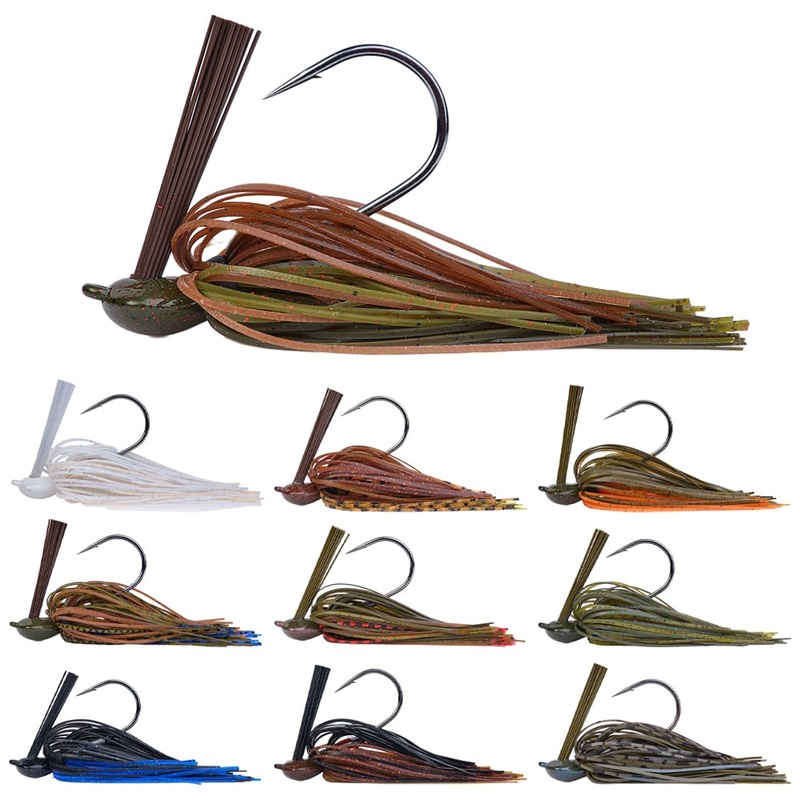 Berkley Powerbait Skippin’ Jig Bama Craw 3/8 oz.