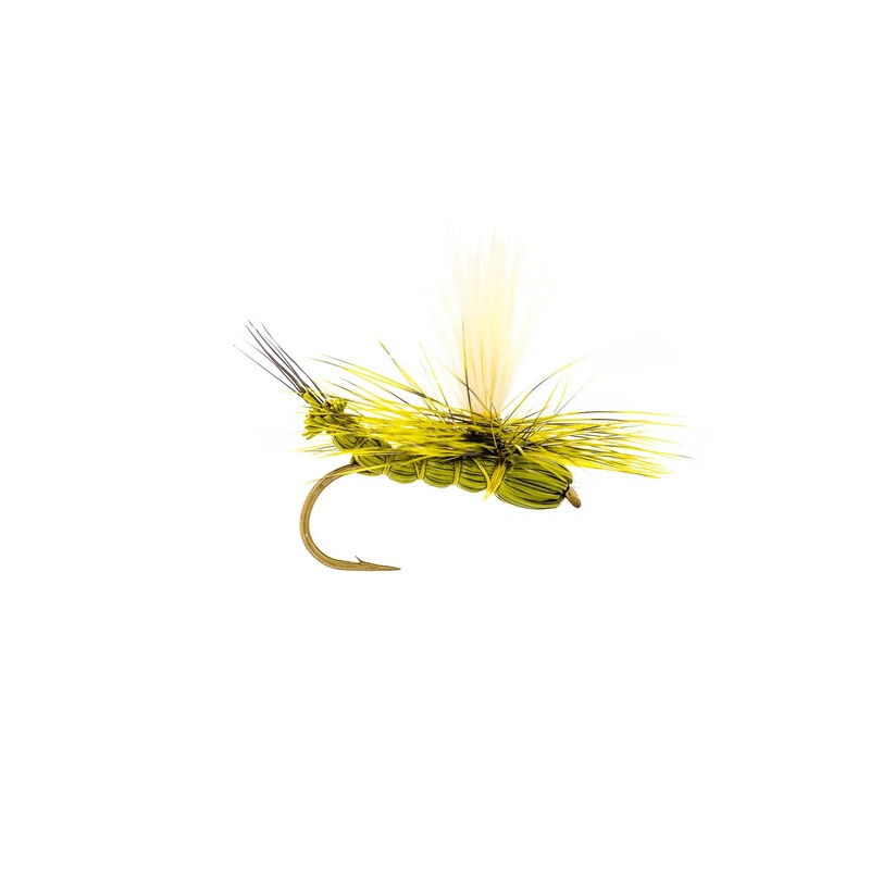 Montana Fly Company Hi-Vis Extended Body Green Drake – Green (3-Pack) 10