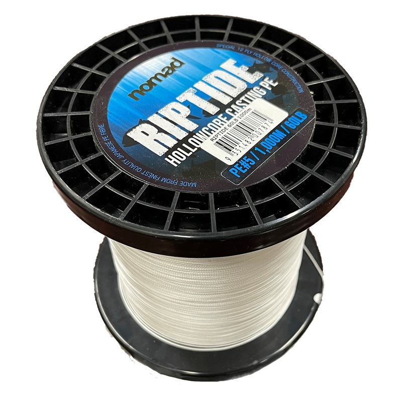 Nomad Design Riptide Hollow Casting Braid 80 pound 400 meters