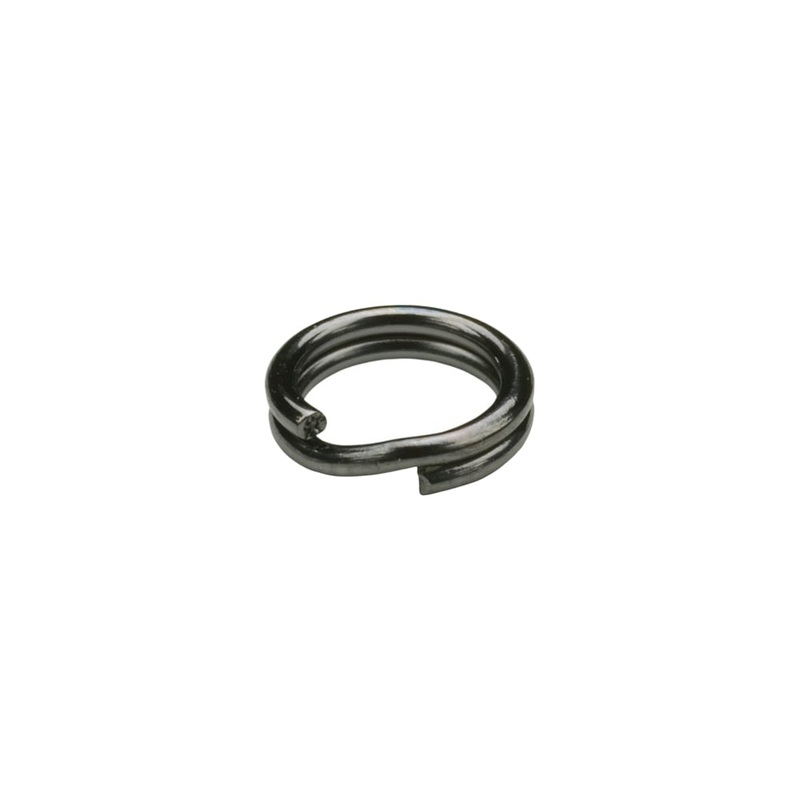 Owner Hyper Wire Split Rings Black Chrome Hyper Wire Split Rings (#2 – 37lb – 16pk)
