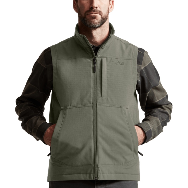 Sitka Grindstone Work Vest – Solid Colors Obsidian Black S