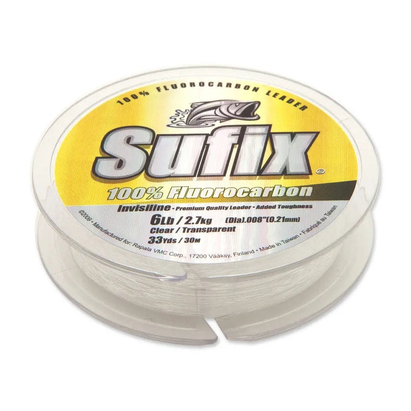 SUFIX INVISILINE FLUOROCARBON LEADER 40LB (110yds)