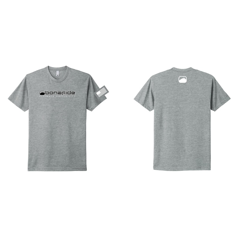 Bonafide Slogan Tee Shirt Black Large