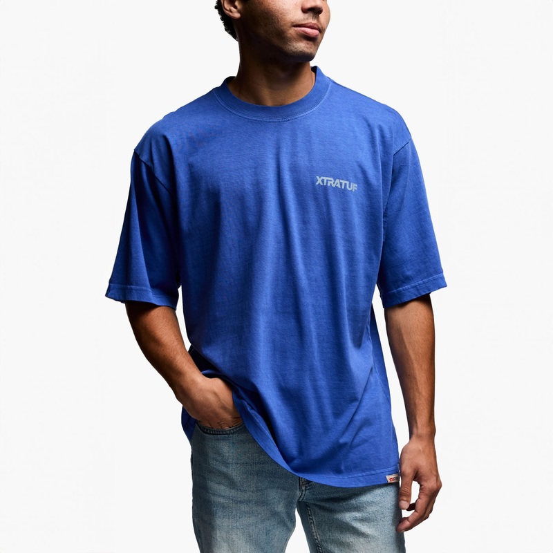 Xtratuf Men’s Short Sleeve Tee Dazzling Blue Dazzling Blue Medium