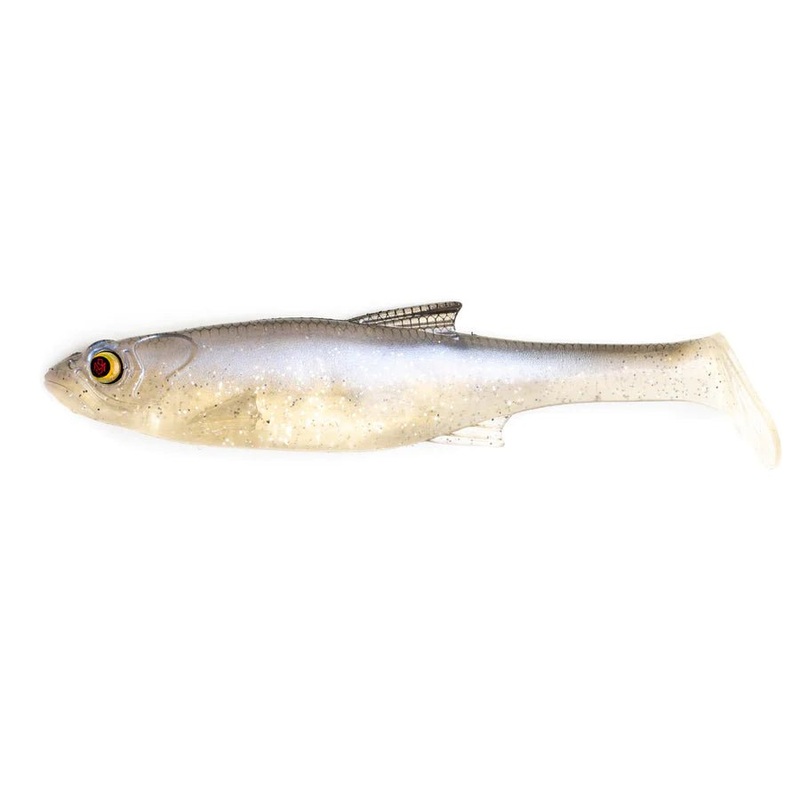 Bass Mafia Daingerous Swimbait Unrigged 2pk 6″ Blackback Shad