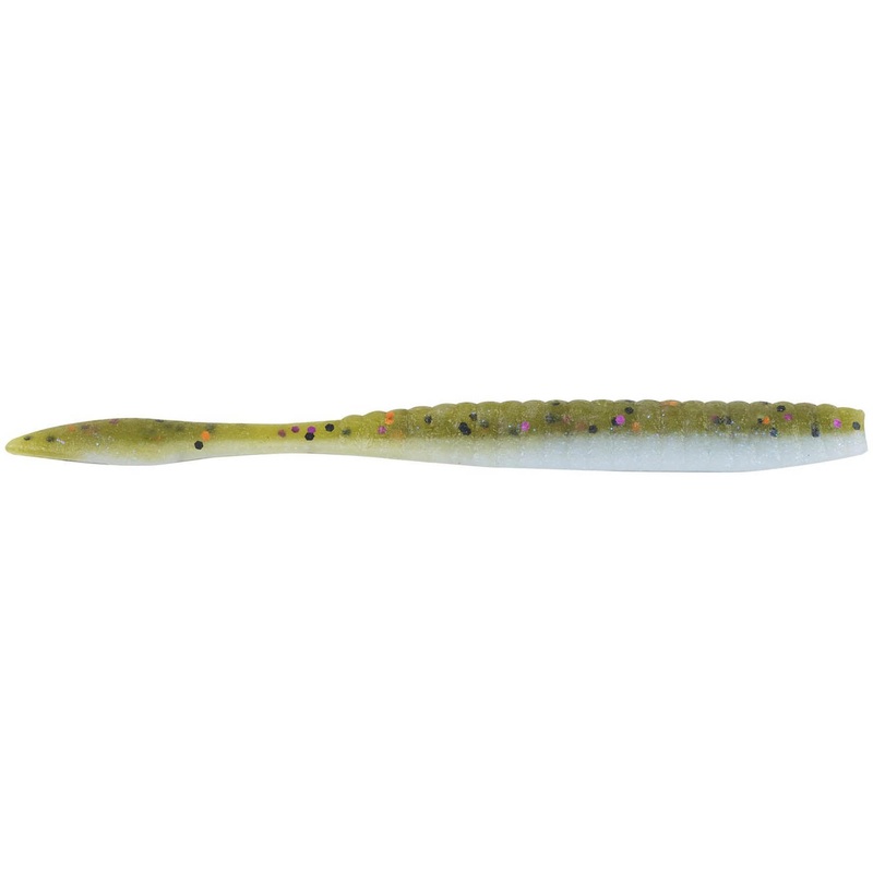 Berkley PowerBait MaxScent Flat Worm – 3.6 Inch Black