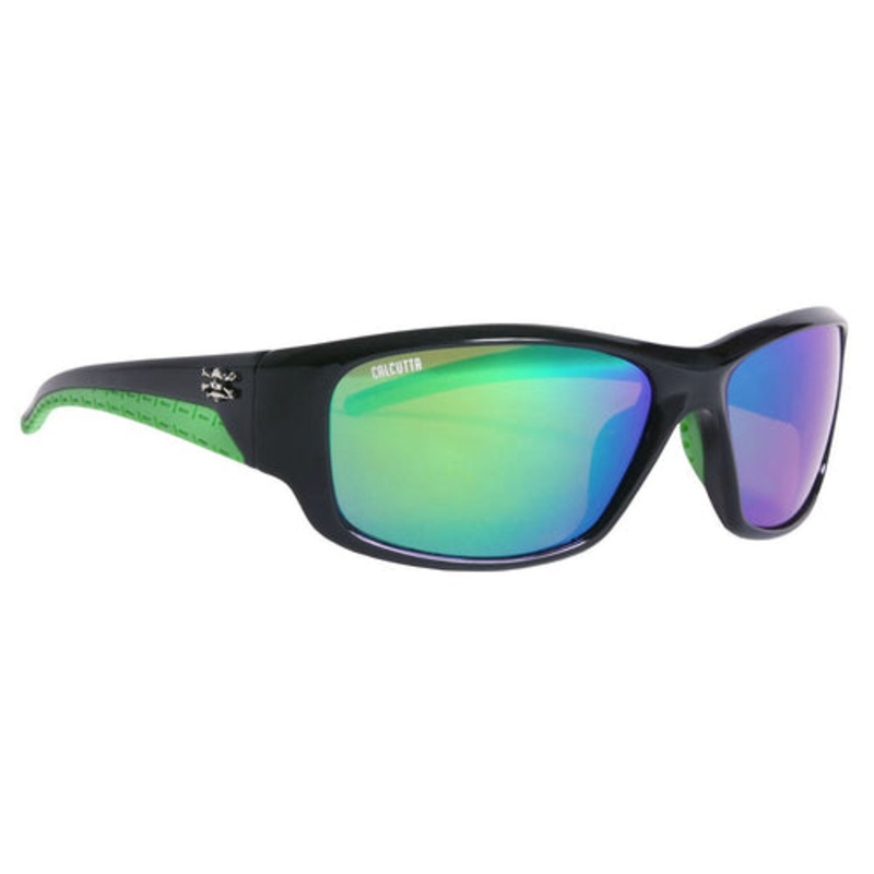 CALCUTTA POLARIZED JOST SUNGLASSES BLACK GRAY MIRROR