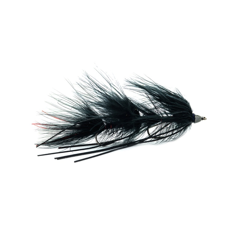 Montana Fly Company Galloup’s Mini Peanut Envy – Black (3-Pack) 6