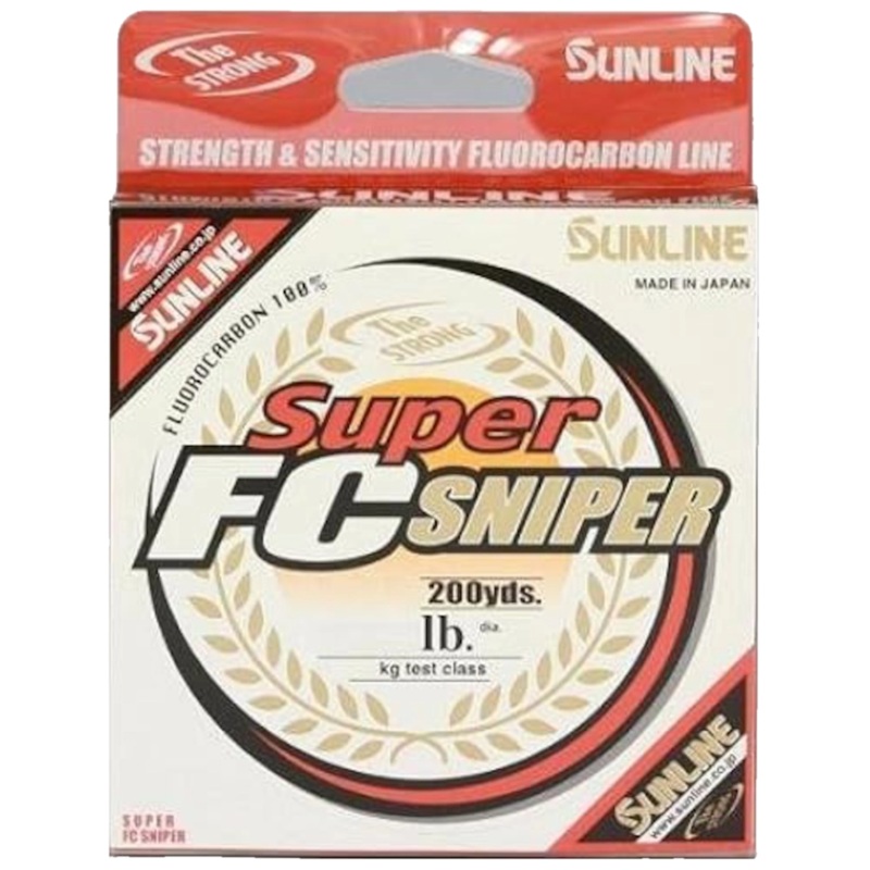 Sunline Super FC Sniper Fluorocarbon Line 16lb, 200yd