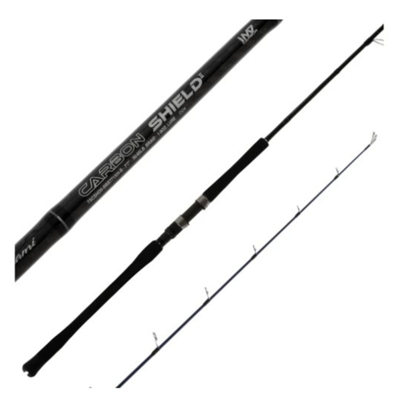 Tsunami Carbon Shield Big Bait Blue Spinning Rods TSCSHDII-BBS721H-B