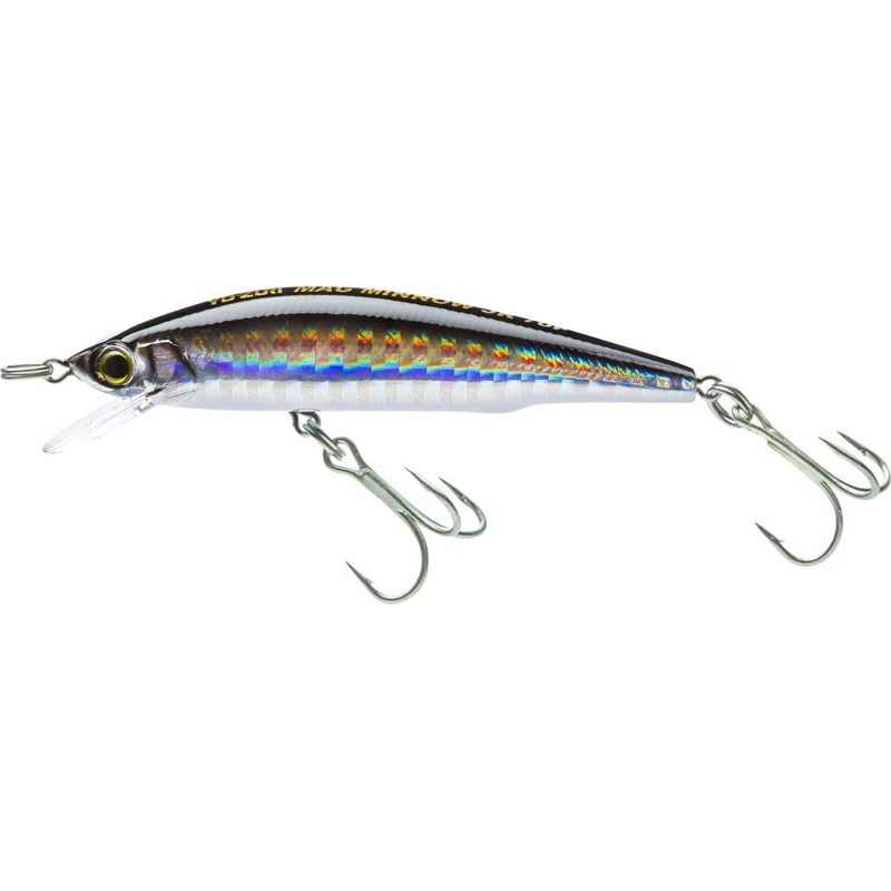 Yo-Zuri Floating Magnum Minnow 125mm – 5 Inch Black Back 5 inch – 1 oz