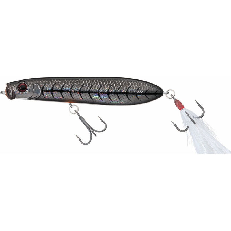 Evergreen International SB-77 “Shower Blows” Topwater Walker Black Bone