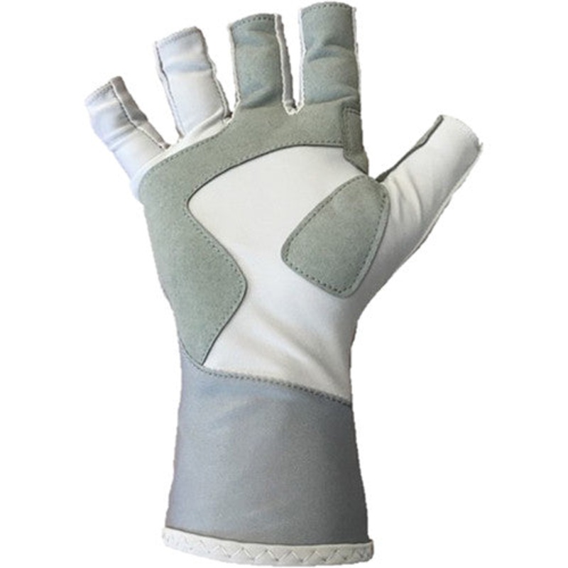 Glacier Islamorada Sun Glove – Light Gray, Large 079GY L GRY