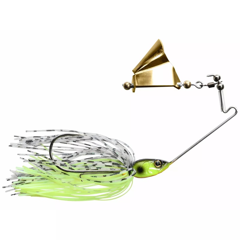 JACKALL GARGLE Black Back Chartreuse