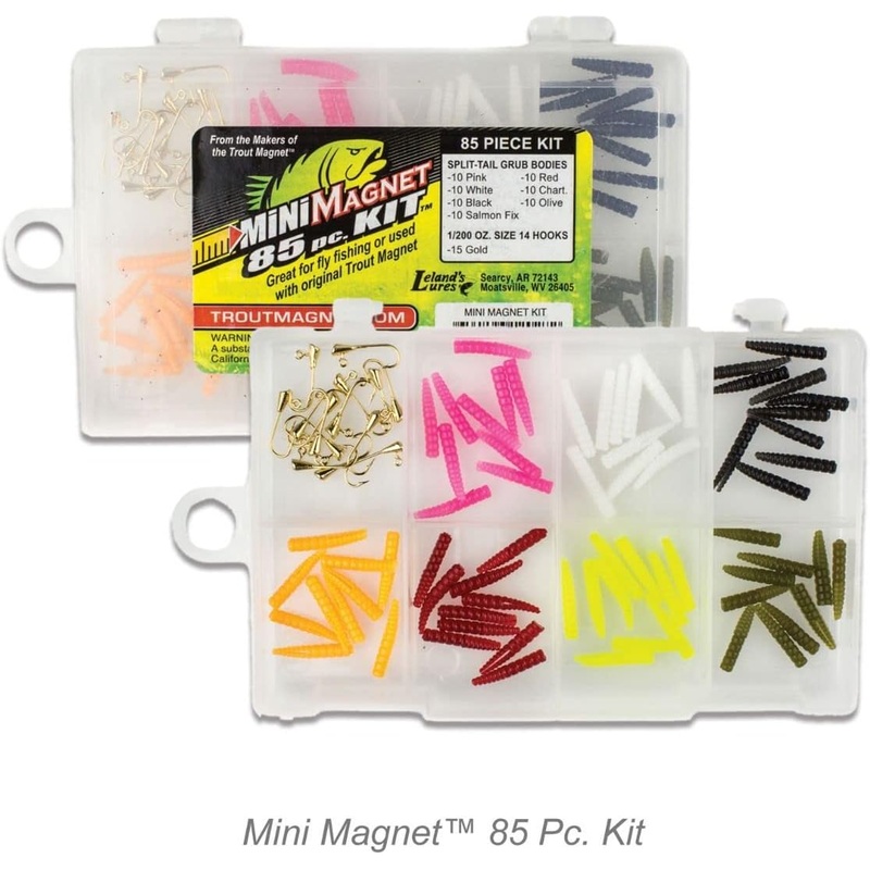 Leland’s Lures Trout Magnet 85 Piece Mini Magnet Kit